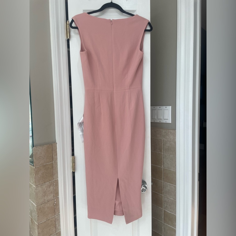 Dress The Population ELLE Dress New With Tags NWT Blush Pink color Small. DTP - Picture 8 of 8